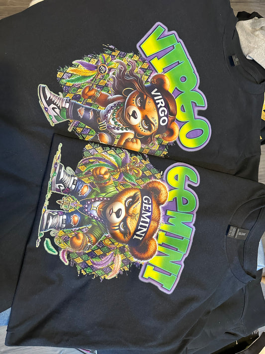 Zodiac bear tee